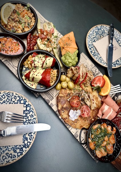 vegan seafood platter